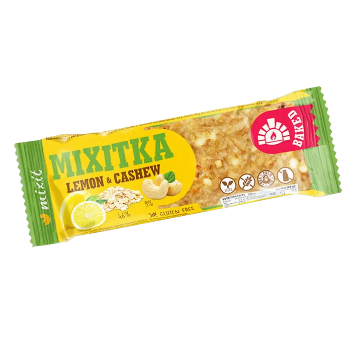 Mixit Mixitka pečená bez lepku kešu + citron 60g